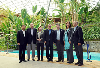 His Majesty the King of Spain with the Presidents of the Pacific Alliance
