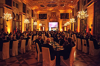 Evento de Gala do 50º aniversário do ESO no Salão Imperial da Residência de Munique, na Alemanha