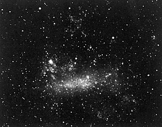 Last colour photo before the supernova explosion in LMC