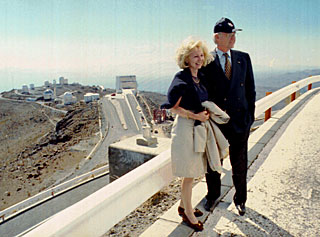 The Bavarian Prime Minister and Mrs. Karin Stoiber