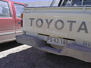 Dusty Panamericana Road