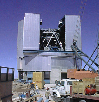 View of UT1 through the Slit Doors