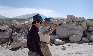 Eschwey and Mella at Chajnantor