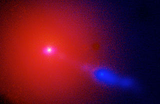 Jet in M87 Spied by the VLT