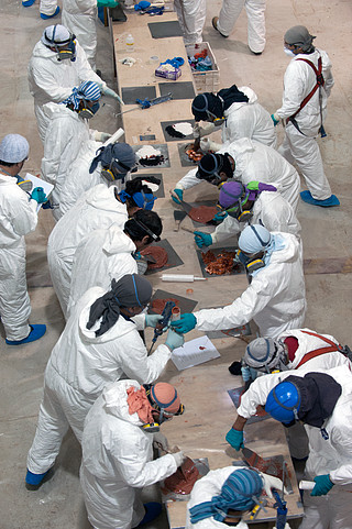 ALMA production line