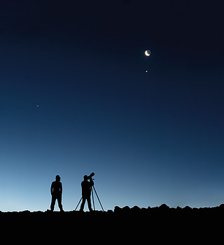 Conjuction over Paranal