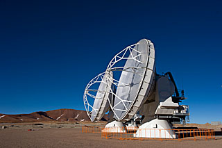 Las Antenas de ALMA están juntas