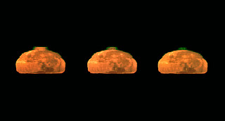 Captado un Excepcional Rayo Verde de la Luna