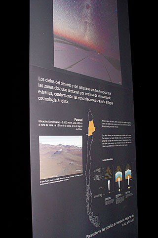 ESO exhibition at the Taltal Museum