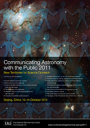 2011 Communicating Astronomy with the Public (CAP2011) conference poster
