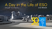 Live webcast with Very Large Telescope observations for ESO's 50th anniversary