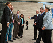 O Presidente da Áustria, Heinz Fischer, recebido nas instalações do ESO em Santiago