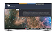 Screenshot of Astroimages Application for Smart TVs