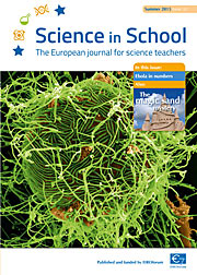 Titelseite von Science in School 32 - Sommer 2015