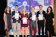 I vincitori del concorso European Union Contest for Young Scientists 2016
