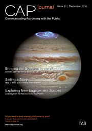 Cover picture of CAP Journal issue 21