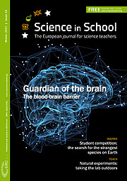 Titelseite von Science in School Ausgabe 42