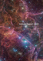 ESO:n 2022 vuosikertomuksen kansi
