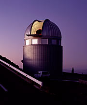 Dome of Swiss 1.2-m Leonhard Euler Telescope