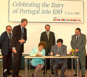 Portugal-ESO agreement signing