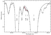 Observed spectrum of the old star CS 31082-001