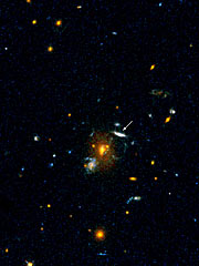 Distant galaxy MS 1512-cB58