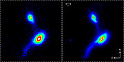 La interacción de las galaxias IRAS 09061-1248 (NACO-LGS/VLT)