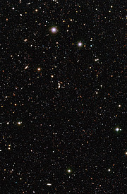 A pool of distant galaxies