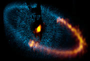 ALMA observerer en ring omkring den klare stjerne Fomalhaut