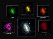 Un esempio di galassia della survey GAMA