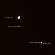 Observations de la planète HD 131399Ab réalisées au moyen de SPHERE