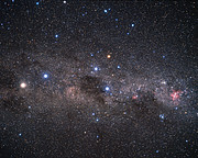 La brillante Vía Láctea austral