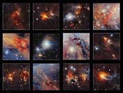 Destaques da imagem VISTA de Orion A