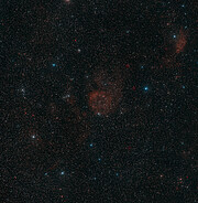 Il cielo nei dintorni della nebulosa Sh2-284