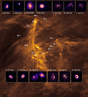 Discos de formación planetaria en la nube de Camaleón
