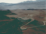 Aerial photo of Cerro Paranal