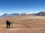 Filming The Eyes of the Atacama at the ALMA site