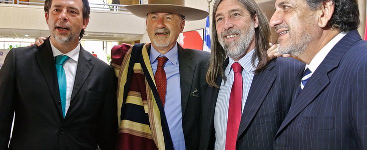 Die Verleihung der chilenischen Ehrenbürgerschaft an Massimo Tarenghi