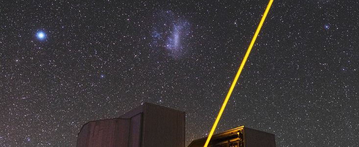 A brochura Operando o Very Large Telescope