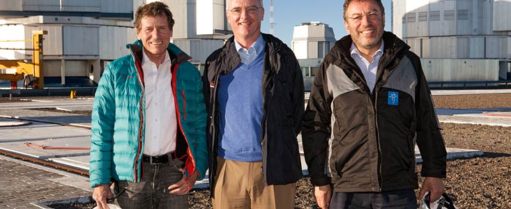Austrian and Portuguese Ministers for Science visit Paranal