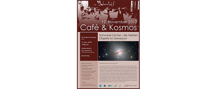 Poster zu Café & Kosmos am 12. November 2013