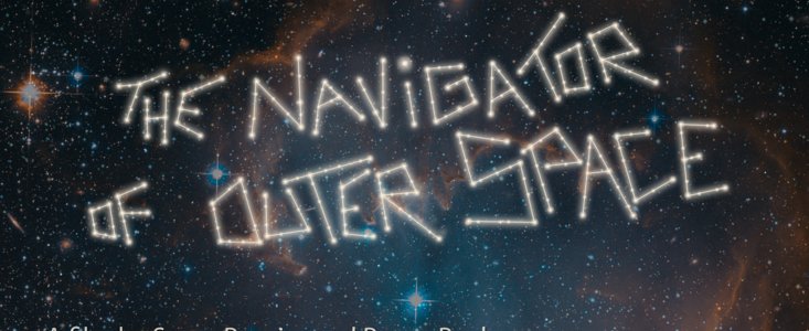 The poster of the planetarium show “Le Navigateur du Ciel”