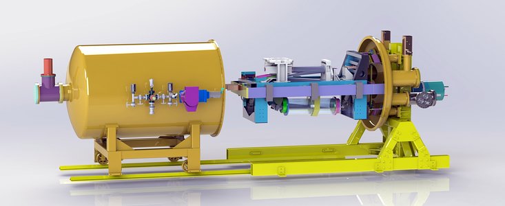 Conceptual drawing of the NIRPS instrument