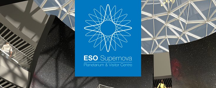 Portada del folleto sobre eventos en el Planetario y Centro de Visitas ESO Supernova