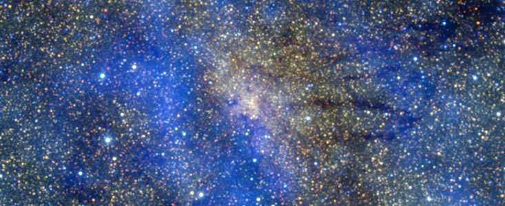 Submillimetre and infrared view of the Galactic Centre