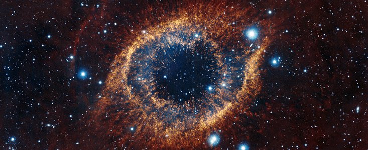 Una mirada de VISTA a la Nebulosa de la Hélice