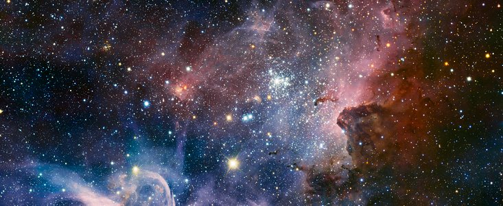 ESO VLT odhaluje skrytá tajemství mlhoviny Carina