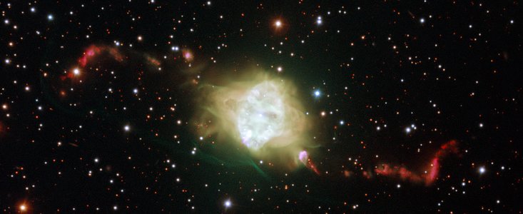 VLT:s bild av den planetariska nebulosan Fleming 1
