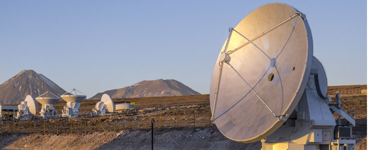 Die letzte ALMA-Antenne