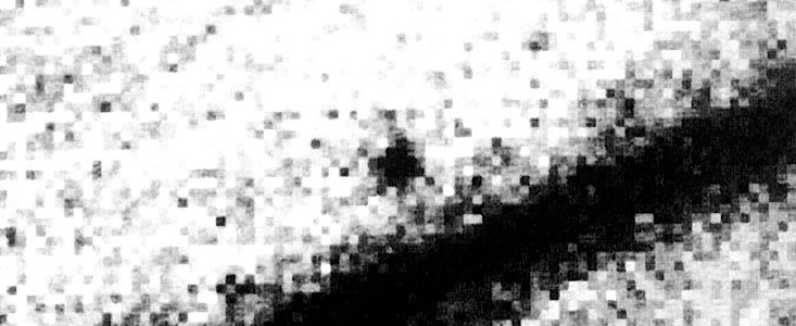 Comet Halley in February 1990